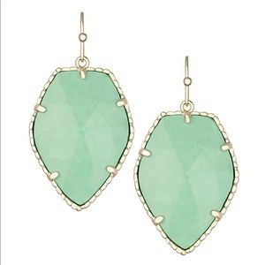 Kendra Scott Corley Drop Earrings in Mint